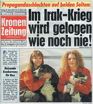 Krone am 28.3.2003